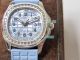 PFF Factory Replica Patek Philippe Lady Aquanaut Luce Watch Blue Dial Diamond Bezel (2)_th.jpg